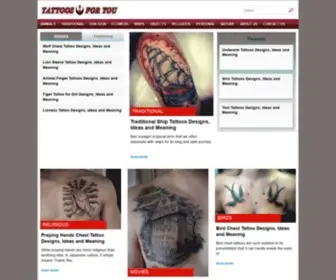 Tattoosforyou.org(Tattoosforyou) Screenshot