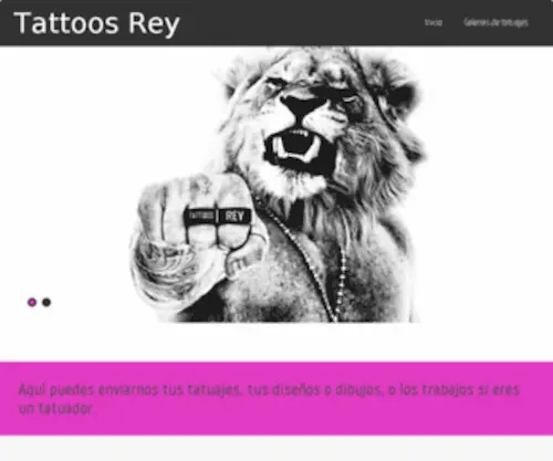 Tattoosrey.com(Tattoos Rey) Screenshot