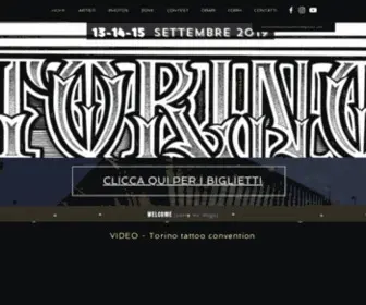 Tattootorino.com(Torino Tattoo convention 2018) Screenshot