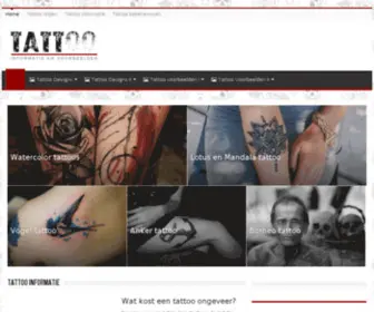 Tattoovoorbeeld.nl(Anker) Screenshot