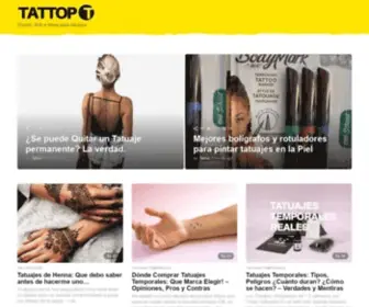 Tattop.com(Diseño) Screenshot