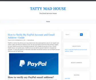 Tattymadhouse.com(The Email Services House) Screenshot