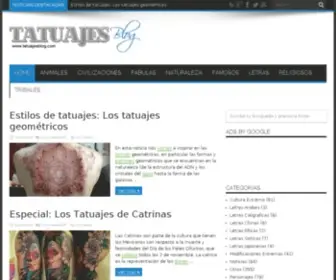 Tatuajesblog.com(Todo el Mundo del Tatuaje) Screenshot