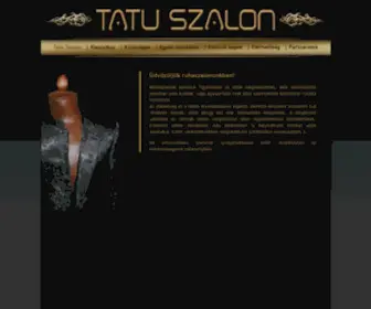 Tatuszalon.hu(Tatu Szalon) Screenshot