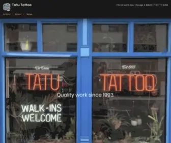 Tatutattoo.com(1754 W North Ave) Screenshot