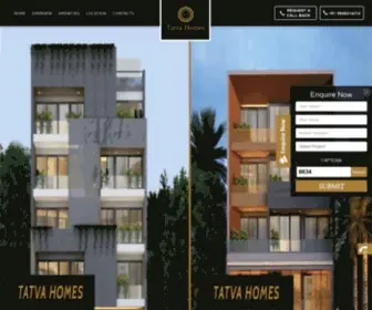 Tatvahomesgurgaon.com(Tatva Homes) Screenshot