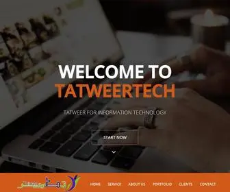 Tatweertech.com(Tatweer For Information Technology) Screenshot