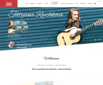 Tatyana-Guitar.com(Tatyana Ryzhkova) Screenshot