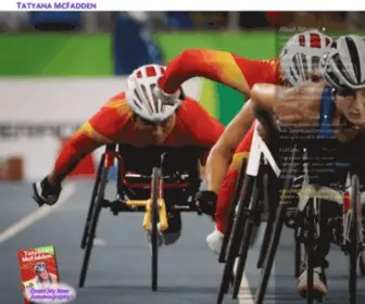TatyanamcFadden.com(Tatyana McFadden) Screenshot