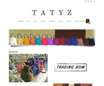 Tatyz.com(Bespoke Leather Creations) Screenshot