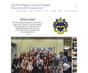 Taubetasigmagammakappa.com(Tau Beta Sigma) Screenshot