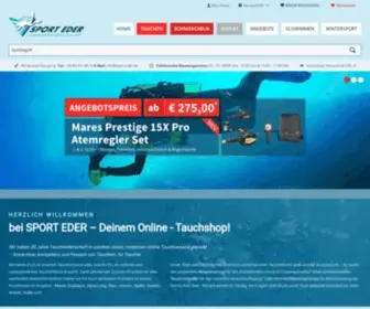 Tauchshop-Online.de(Tauchausrüstung) Screenshot