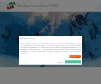 Tauchsportverband-NRW.de(Tauchsportverband NRW) Screenshot
