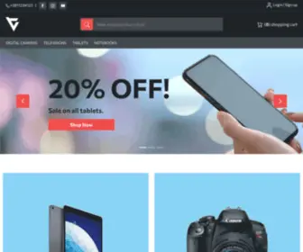 Taudemoshop.com(TAU Commerce) Screenshot