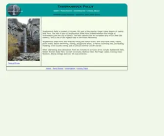 Taughannock.com(Taughannock Falls) Screenshot