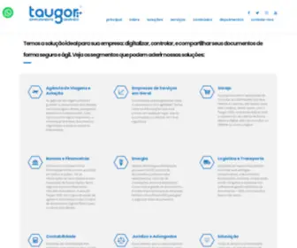 Taugor.com.br(Taugor Corporation) Screenshot