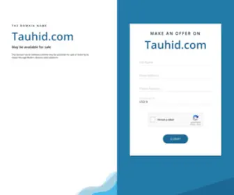 Tauhid.com(Tauhid) Screenshot