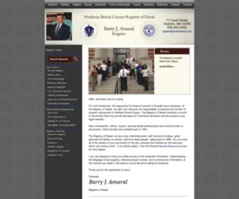 Tauntondeeds.com(Bristol Registry of Deeds) Screenshot