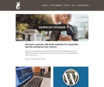 Taupecatstudios.com(Taupecat Studios) Screenshot