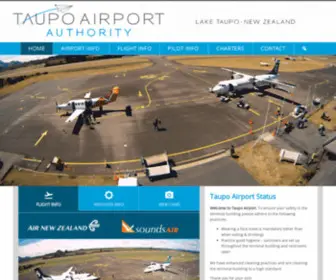 Taupoairport.co.nz(Taupō Airport) Screenshot