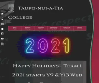 Taupocollege.ac.nz(Taupo College) Screenshot