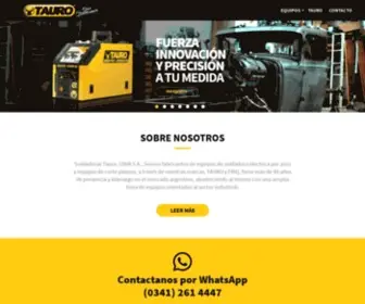 Tauro.com.ar(Soldadoras TAURO) Screenshot