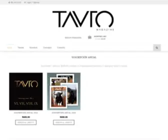 Tauromagazine.com(TAUROMAGAZINE site) Screenshot