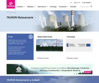 Tauron-WYtwarzanie.pl(TAURON Wytwarzanie) Screenshot