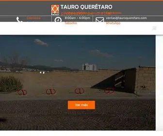 Tauroqueretaro.com(Expertos en Protección Perimetral) Screenshot
