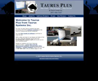 Taurus-SYstems.com(Taurus Systems have been) Screenshot