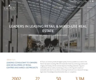 Taurusgroup.com(Commercial Property Management in Calgary) Screenshot