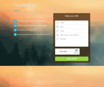 Taurus.io(Taurus) Screenshot