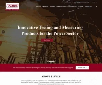 Tauruspowertronics.com(Electrical Transmission) Screenshot