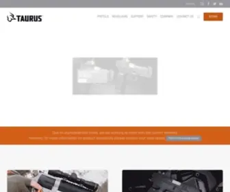 Taurususa.com(Taurus USA) Screenshot