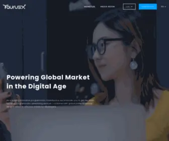 Taurusx.com(Globalize, Grow & Develop) Screenshot