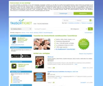Tausch-Ticket.de(Tauschbörse) Screenshot