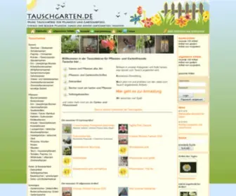 Tauschgarten.de(Tauschbörse) Screenshot