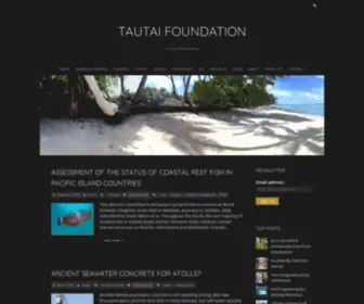 Tautai.com(Island Resilience) Screenshot