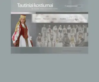 Tautiniaikostiumai.lt(Tautiniai kostiumai) Screenshot