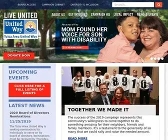 Tauw.org(Tulsa Area United Way) Screenshot