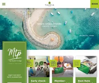 Tauziahotels.com(TAUZIA Hotel Management Indonesia) Screenshot