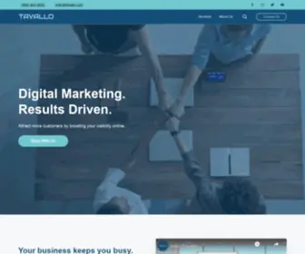 Tavallo.com(Digital Marketing) Screenshot