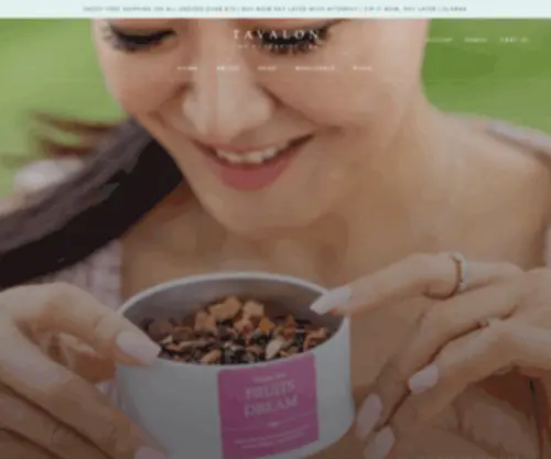 Tavalon.com.au(Shop Premium Loose Leaf Tea) Screenshot