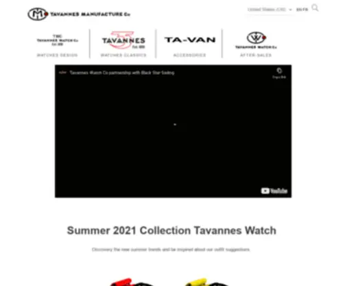 Tavannes-Watch.com(Discover the official website of Tavannes Watch) Screenshot