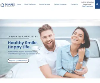 Tavaresdental.com(Dentist Tavares) Screenshot