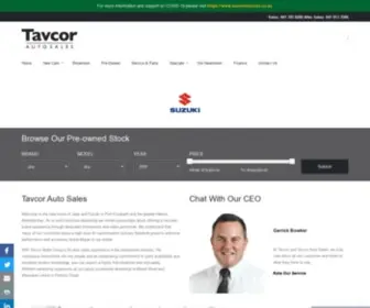 TavCorautosales.co.za(TAVCOR AUTO SALES) Screenshot