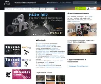 TavCso.hu(Budapesti Távcső Centrum) Screenshot