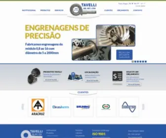 Tavelli.com.br(Indústria) Screenshot