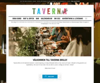 Tavernabrillo.se(Taverna Brillo) Screenshot