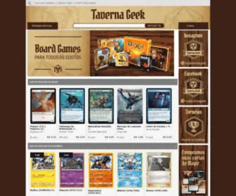 Tavernageektcg.com.br(Taverna Geek) Screenshot